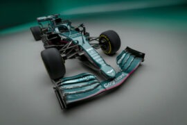 2021 Aston Martin AMR21 F1 Car launch pictures