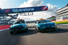 Mayländer shows the new Aston Martin Vantage F1 Safety Car
