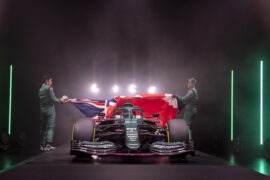 2021 Aston Martin AMR21 F1 Car launch pictures