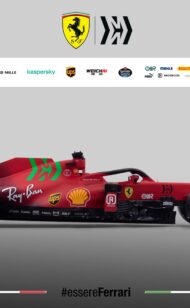 Ferrari SF2021 21 F1 Immagini del lancio dell'auto