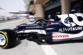 AlphaTauri AT02 Shakedown at Imola