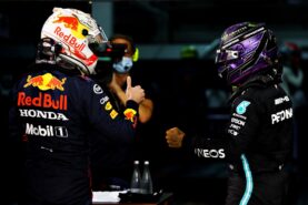 Verstappen plays down Hamilton shoulder nudge incident