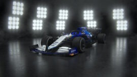 2021 Williams FW43B F1 Car launch pictures