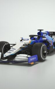 Williams FW2021B del 43 F1 Immagini del lancio dell'auto