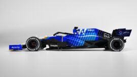2021 Williams FW43B F1 Car launch pictures