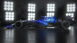 2021 Williams FW43B F1 Car launch pictures