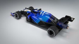 2021 Williams FW43B F1 Car launch pictures