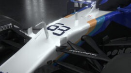 2021 Williams FW43B F1 Car launch pictures