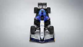 2021 Williams FW43B F1 Car launch pictures