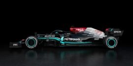 2021 Mercedes W12 F1 Car launch pictures