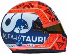 2021 helmet Pierre Gasly