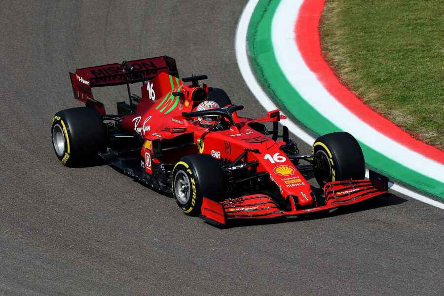 Charles’ lid for the Emilia-Romagna GP