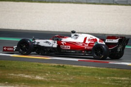 Kubica worked on next year innovation in post-race tyre test