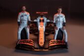 Norris & Ricciardo reveal their special Gulf-inspired helmets