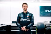 Grosjean's gets Special Mercedes F1 Test!