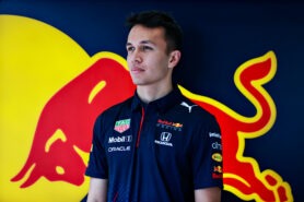 Albon giving all he's got for F1 return