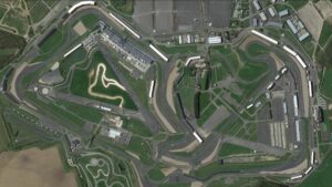 British F1 GP track