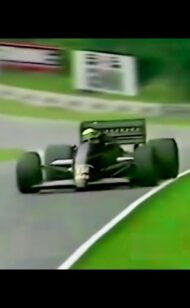 Sennas Quali-Runde 1986 in Brands Hatch (Lotus 98T Renault)
