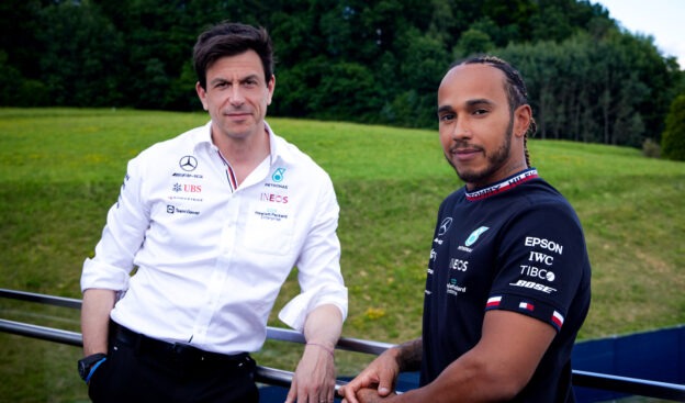 Hamilton signed two-year contract extension with the Mercedes team 1 Hamilton signed two-year contract extension with the Mercedes team