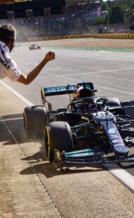 Mercedes team 2021 British GP F1 Race Debrief