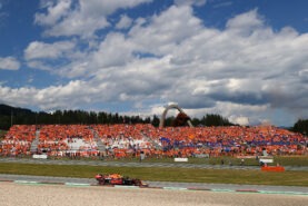 Ecclestone hails return of fan crowd to Austrian F1 GP