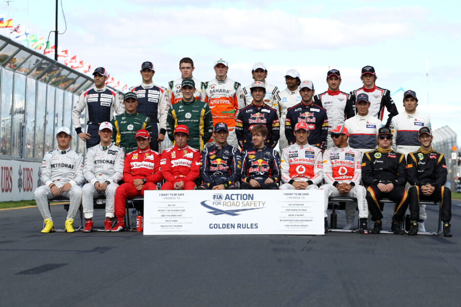 2012 F1 Descripción general de equipos y pilotos