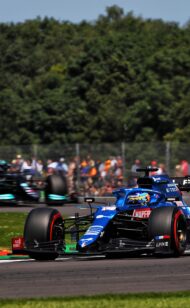 Ocon recupera velocidade com o novo chassi Alpine