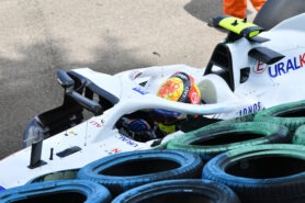 Schumacher on top of this season's crash list in F1