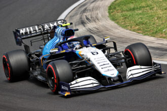 Nicholas Latifi (CDN) Williams Racing FW43B. 헝가리 그랑프리, 31년 2021월 XNUMX일 토요일. 헝가리 부다페스트.