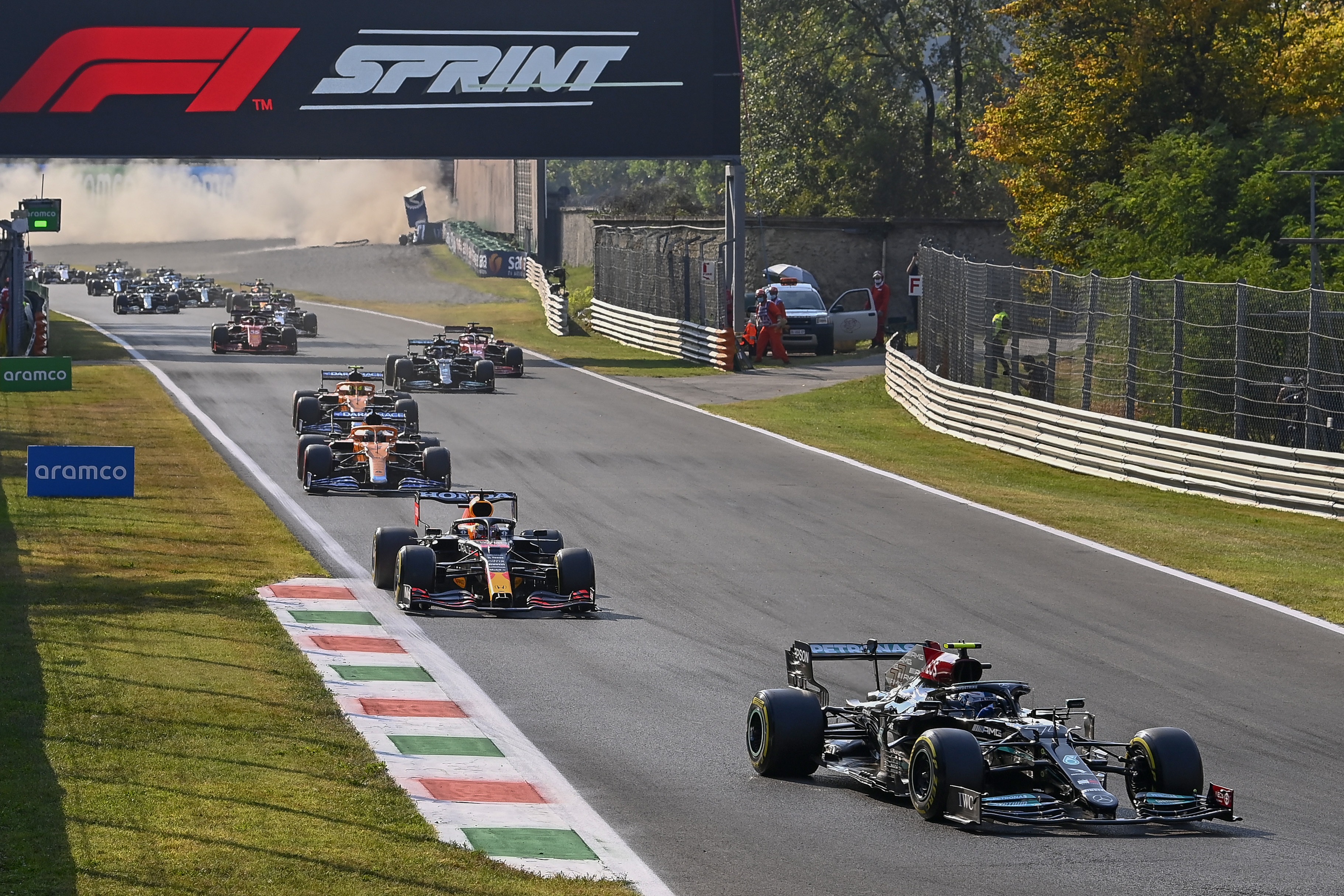 F1 Starting Grid 2021 Italian Grand Prix Race at Monza