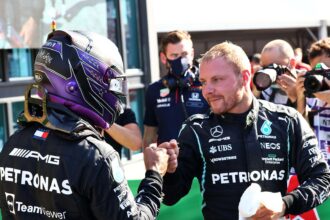 Hamilton says Bottas is his all time favourite teammate