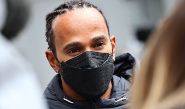 Hamilton joked he lost his talent during yesterday's Sochi qualifying