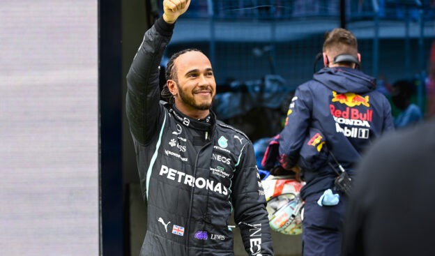 Hamilton denies being furious at team about late pitstop 1 Hamilton denies being furious at team about late pitstop