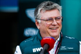 Aston Martin team announces exit of team boss Szafnauer