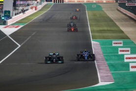 2021 Qatar F1 GP Animated Timelapse Video