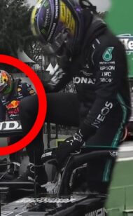 Verstappen fined €50k for touching Hamilton's rear wing?