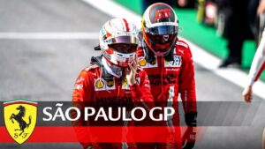 Leclerc and Sainz Tifosi message after the Brazil F1 GP
