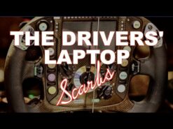 F1 drivers' laptop with McLaren Applied & Scarbs by Peter Windsor (2/2)