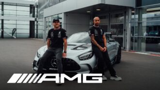 INSIDE AMG: Race Drivers | Hamilton & Bottas Visit Affalterbach!