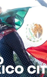 Perez Red Bull showrun in the Streets of Mexico City