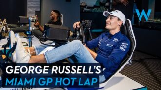 George Russell's Miami GP Hot Lap | Williams Racing