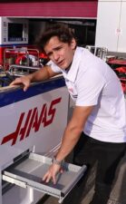 Pietro's Haas Team Grid Trolley Tour