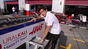 Pietro's Haas Team Grid Trolley Tour