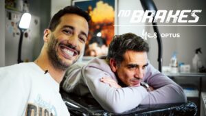 Cyril Abiteboul gets his Ricciardo tattoo