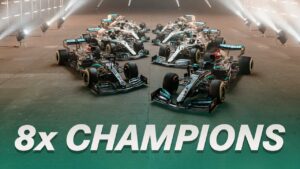 Mercedes Eight times F1 Champions of the World