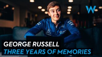 Russell's Three Years Of Memories at Williams Racing