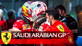 勒克莱尔和塞恩斯在沙特阿拉伯赛后留言 F1 GP