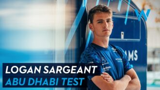 Sargeant se prepara para las pruebas de Abu Dhabi con Williams Racing