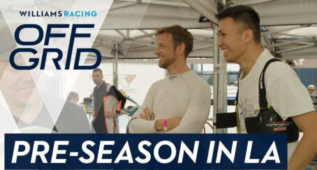 Williams: Off Grid | Button & Albon go karting in LA