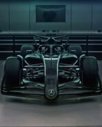 New 2022 Mercedes W13 front view
